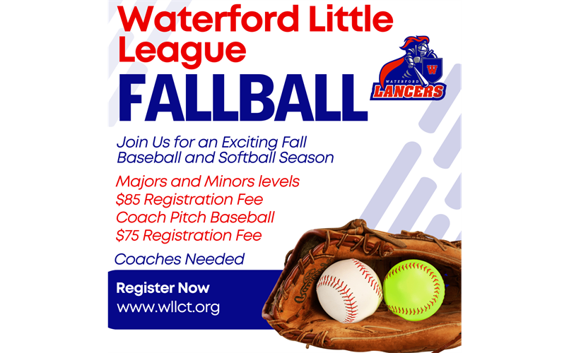 Fall Ball Registration is LIVE