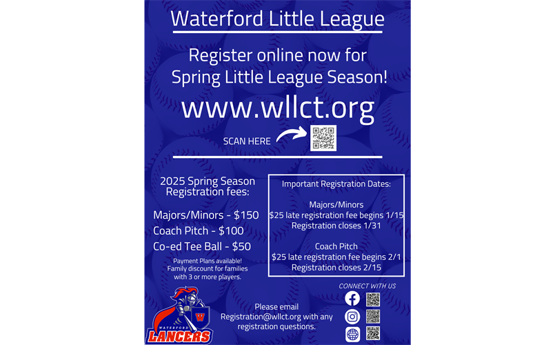 2025 Spring Season Registration is OPEN!